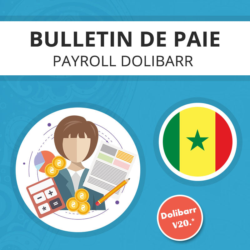 Senegal model pay slip Dolibarr - Dolibarr MarketPlace