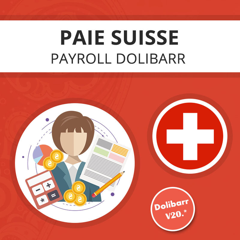 Dolibarr payslip for Switzerland - Dolibarr MarketPlace