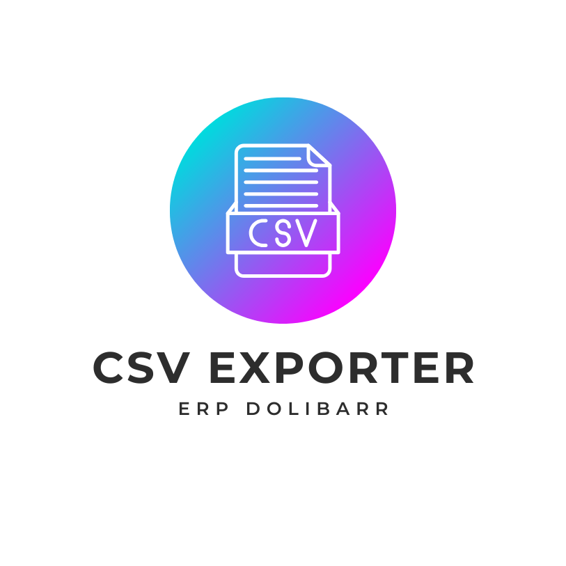 CSV Exporter - Dolibarr MarketPlace