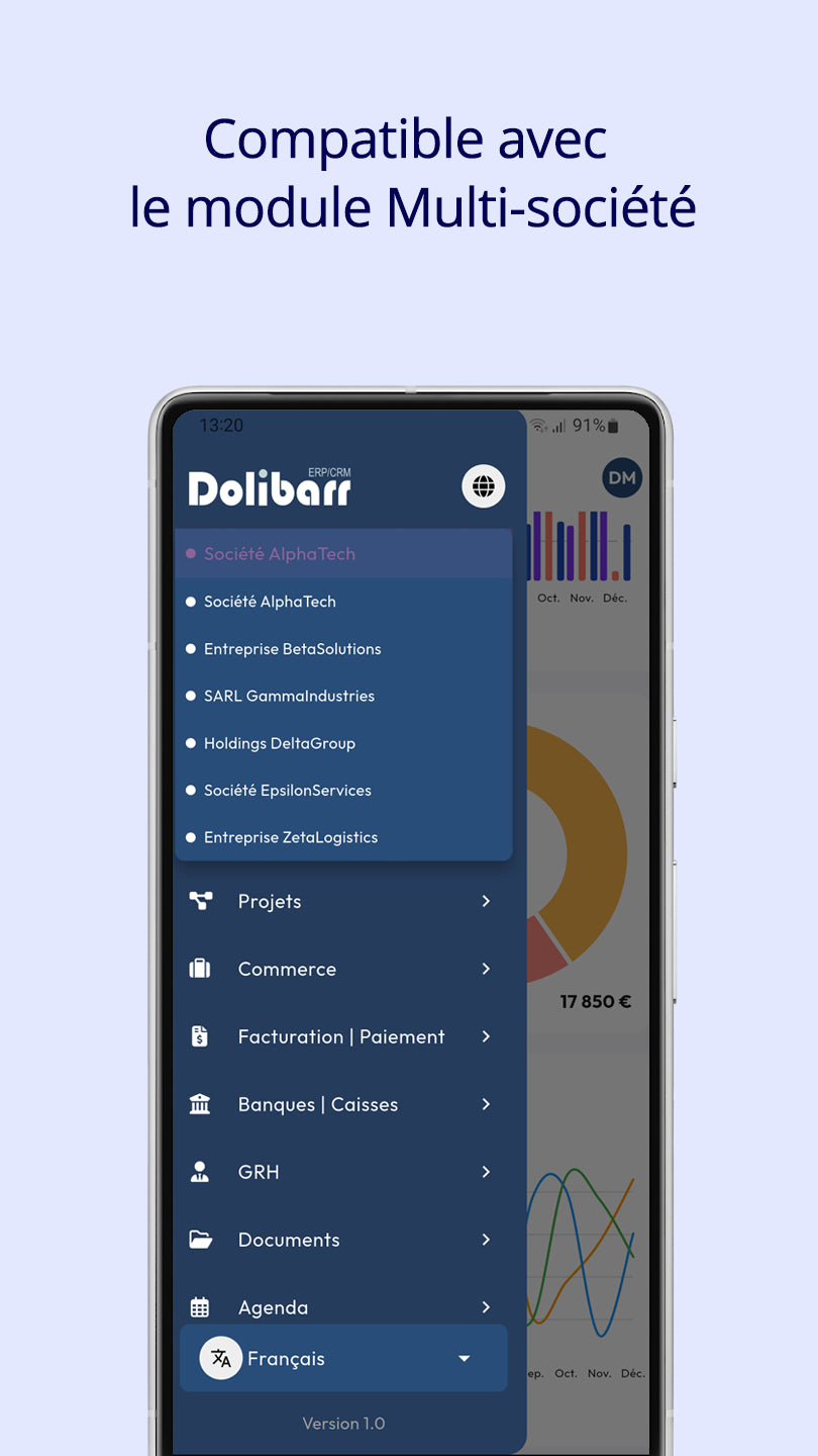 DoliMobile - Mobile Application for Dolibarr ERP/CRM
