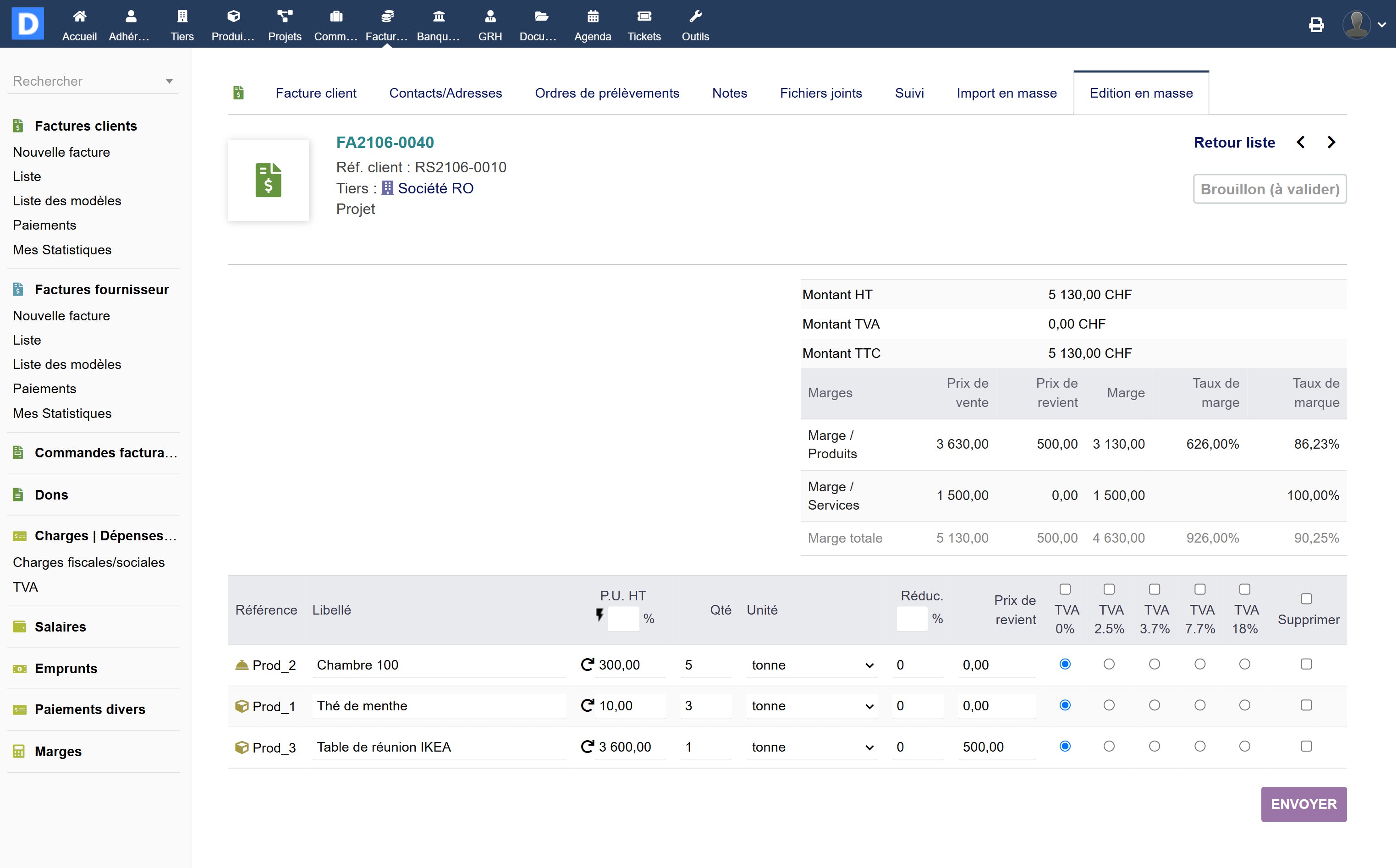 Bulk Editor - Dolibarr MarketPlace