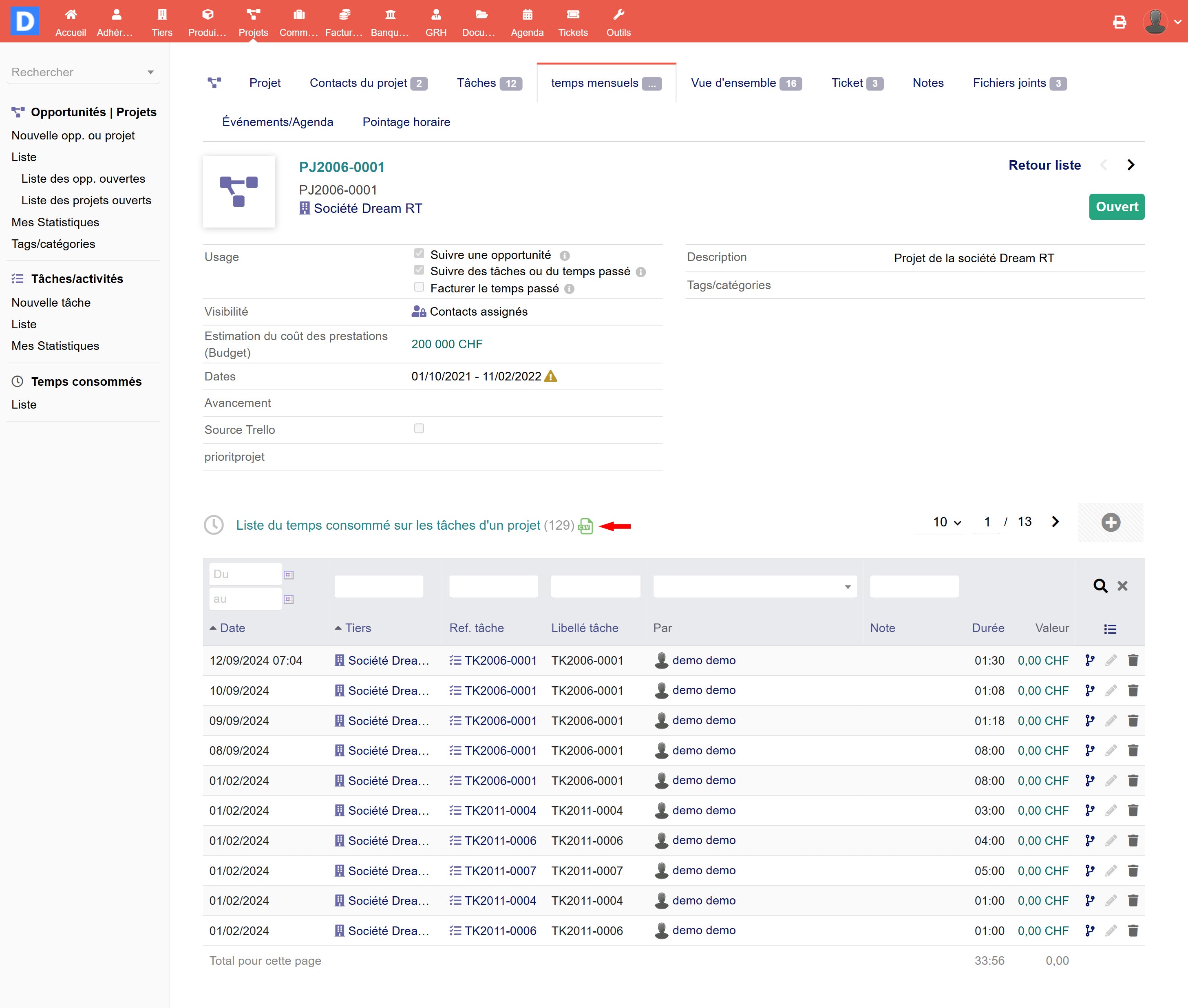 CSV Exporter - Dolibarr MarketPlace