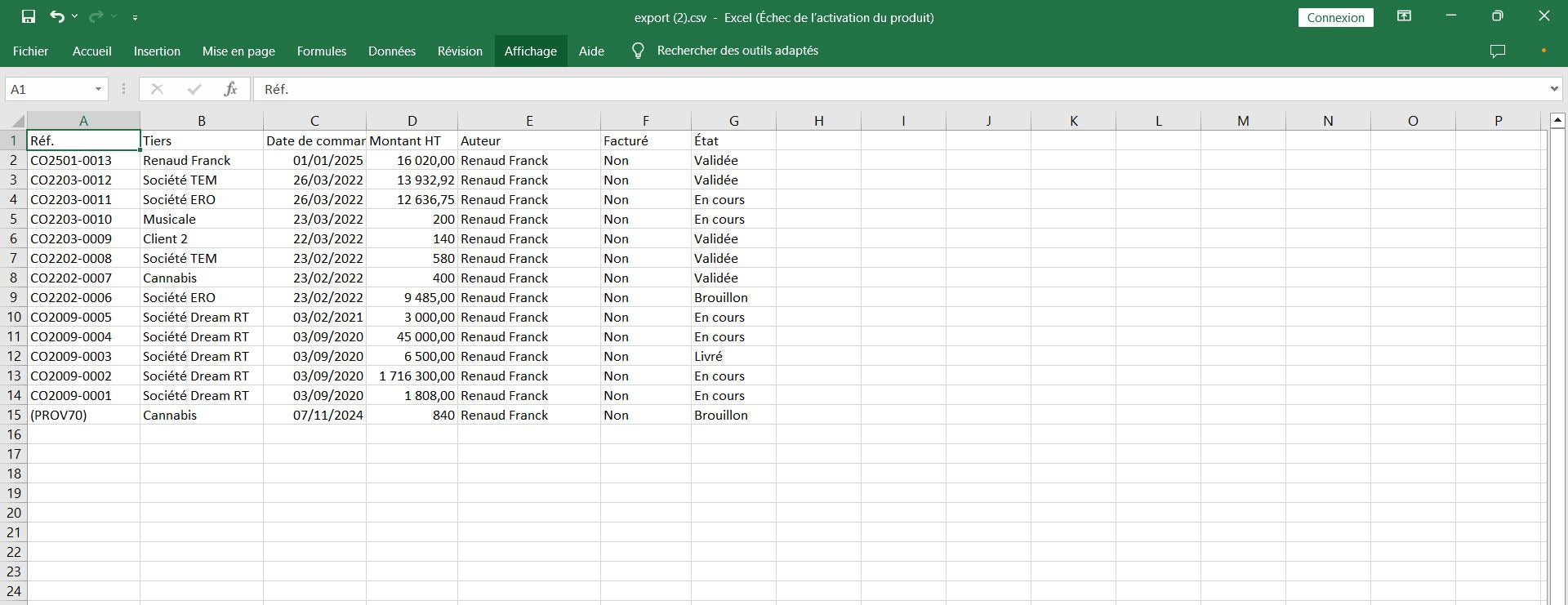 CSV Exporter - Dolibarr MarketPlace