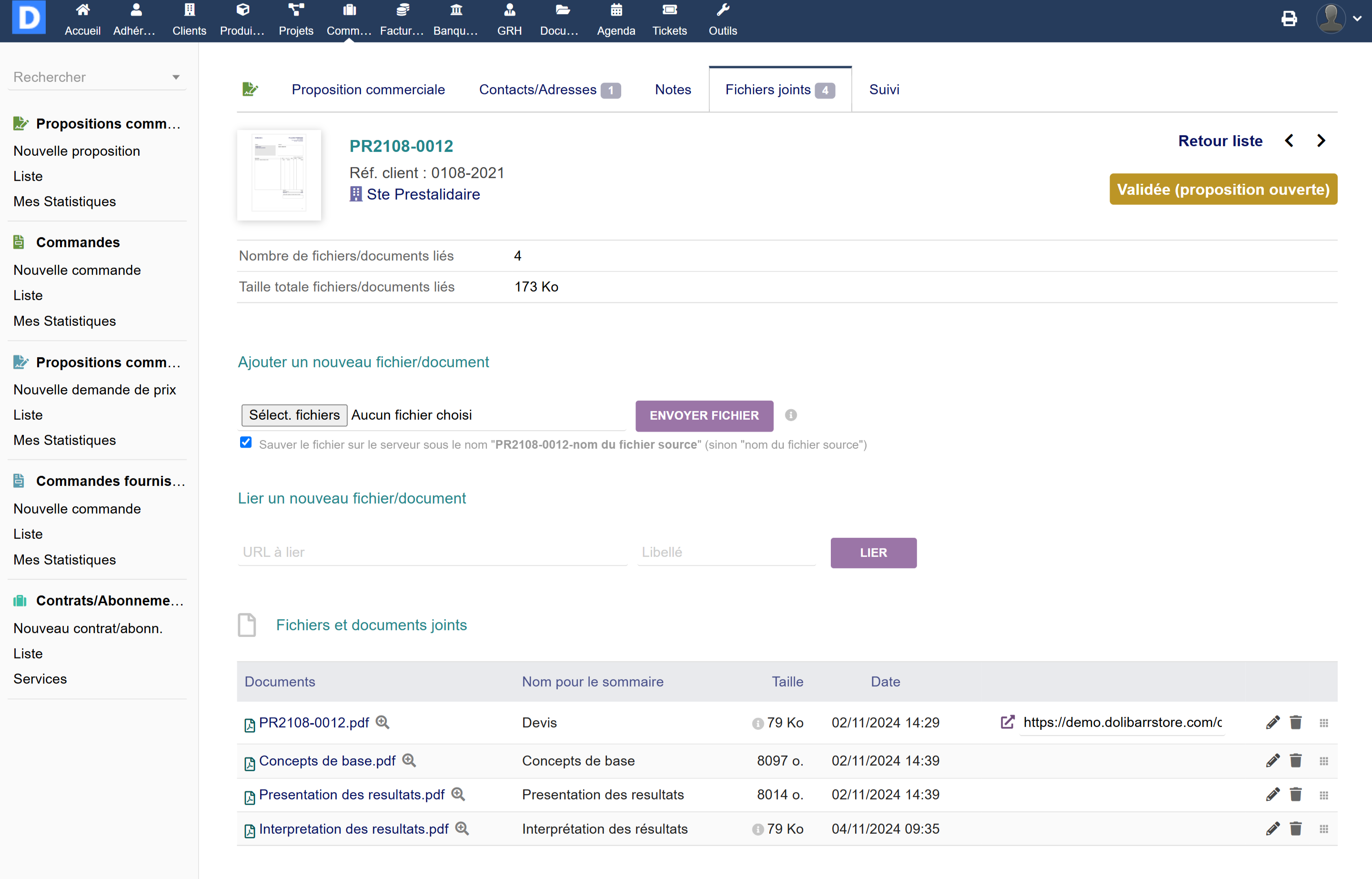 Comprehensive Proposal Generator - Dolibarr MarketPlace