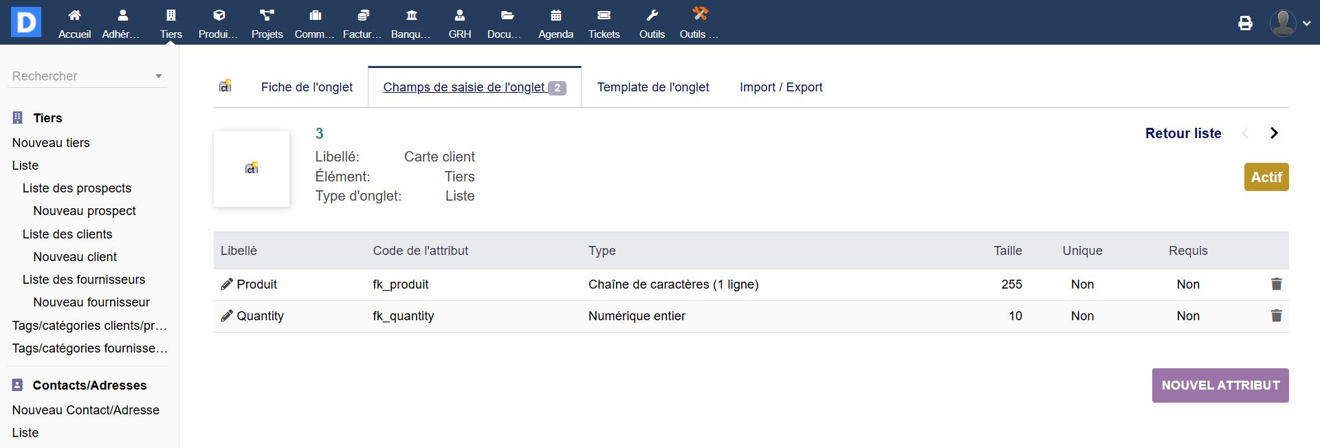 Custom Tabs Manager - Dolibarr MarketPlace
