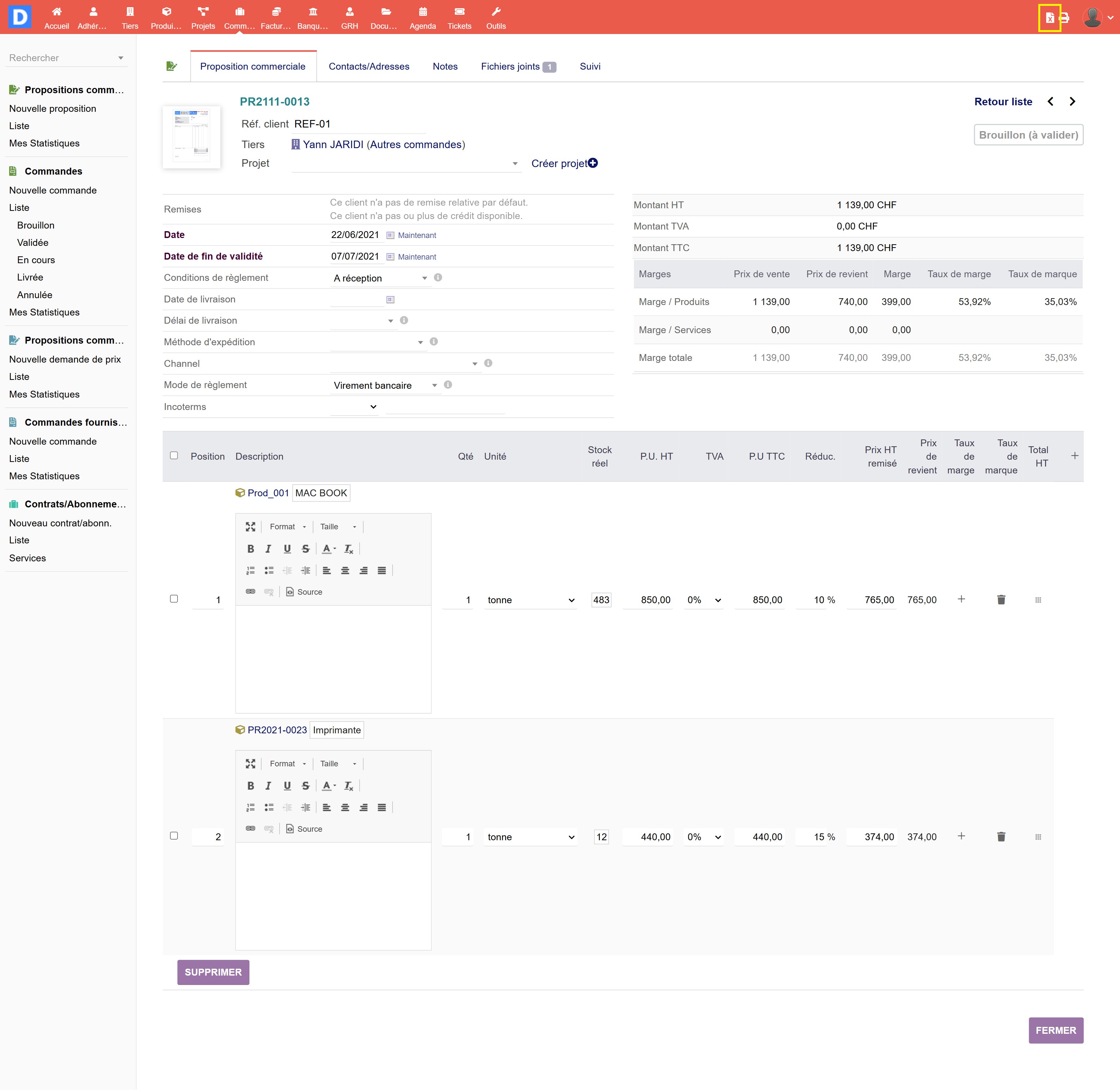 DoliFlex - Dolibarr MarketPlace