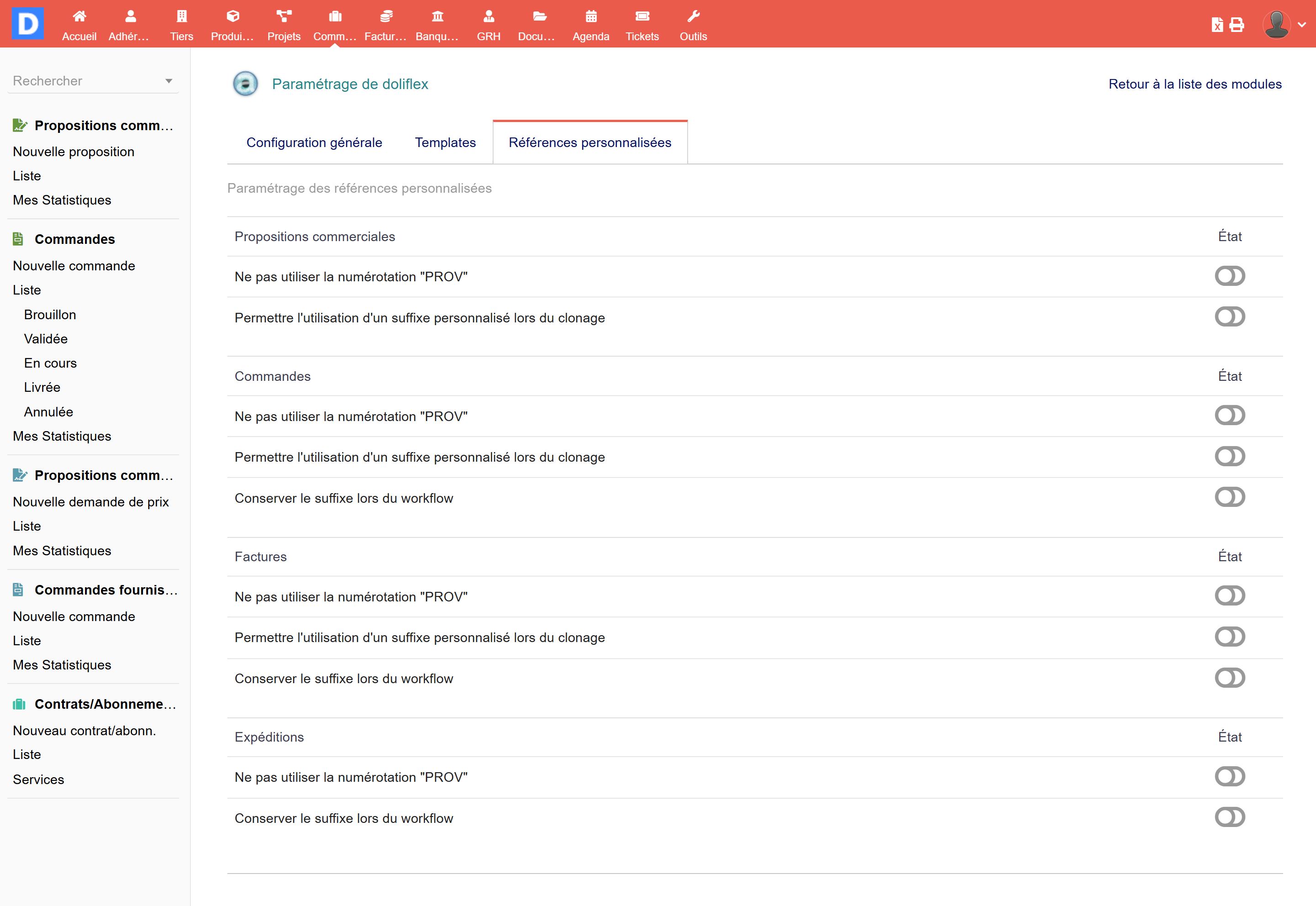 DoliFlex - Dolibarr MarketPlace