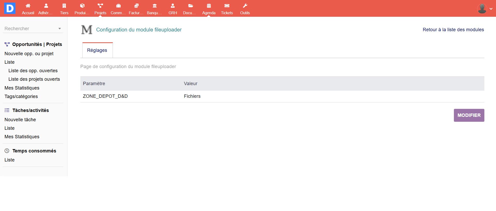 File Uploader - Dolibarr MarketPlace
