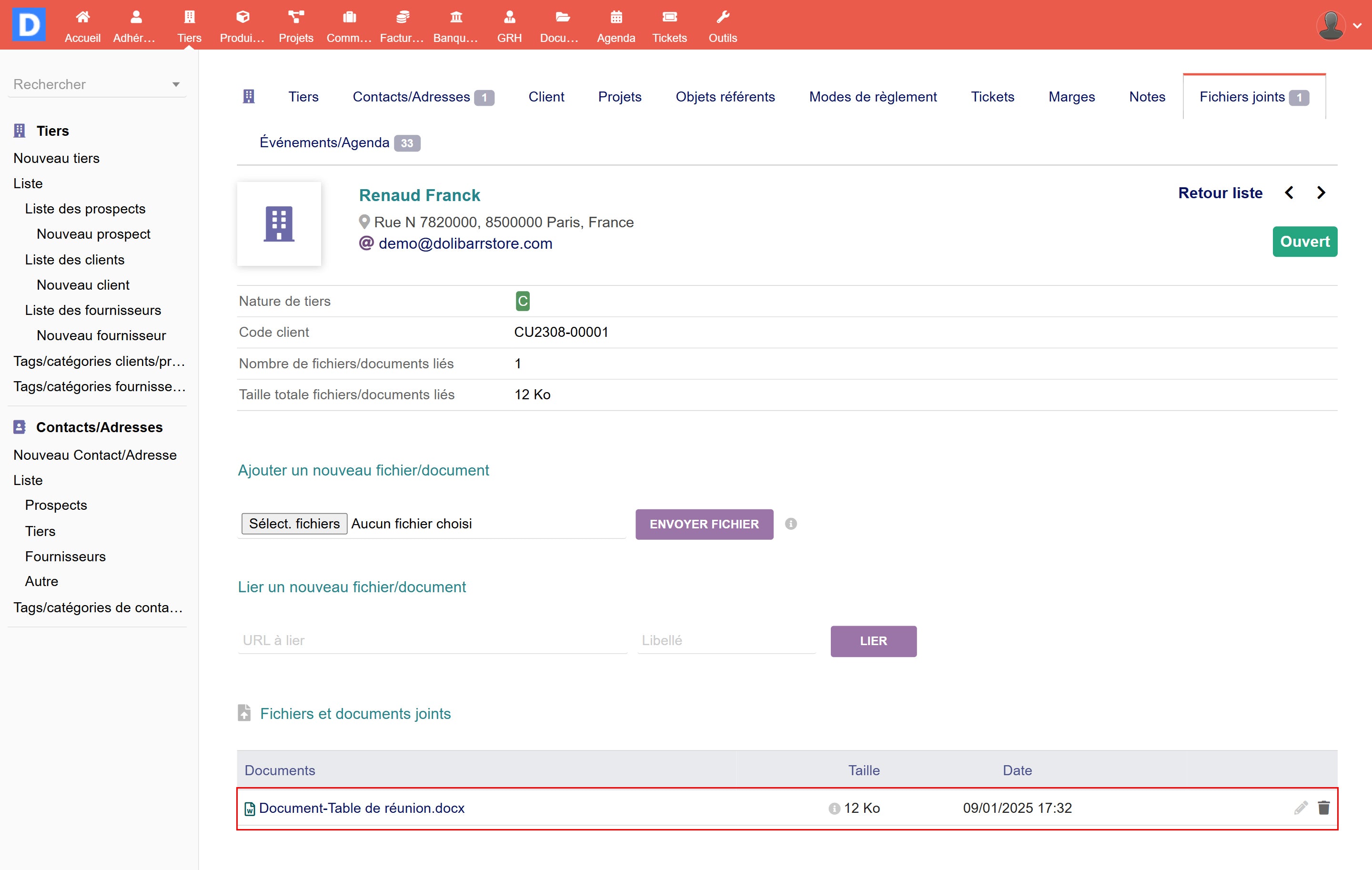 File Uploader - Dolibarr MarketPlace