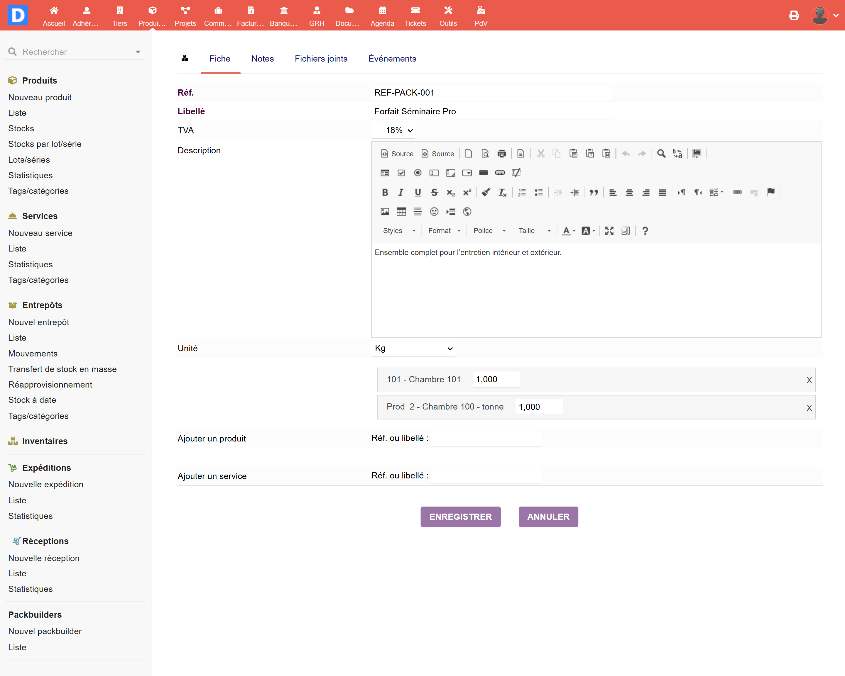 PackBuilder - Dolibarr MarketPlace