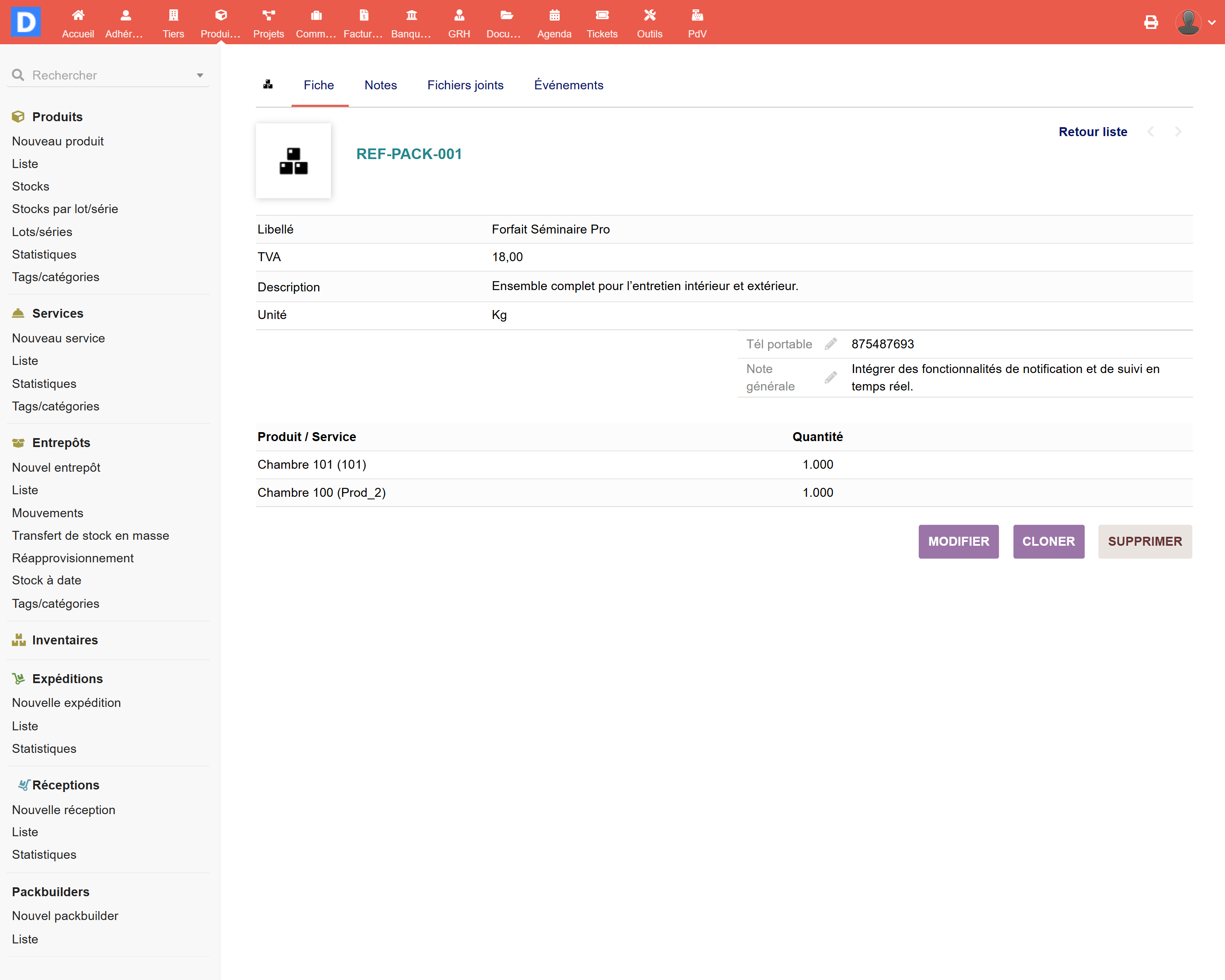 PackBuilder - Dolibarr MarketPlace