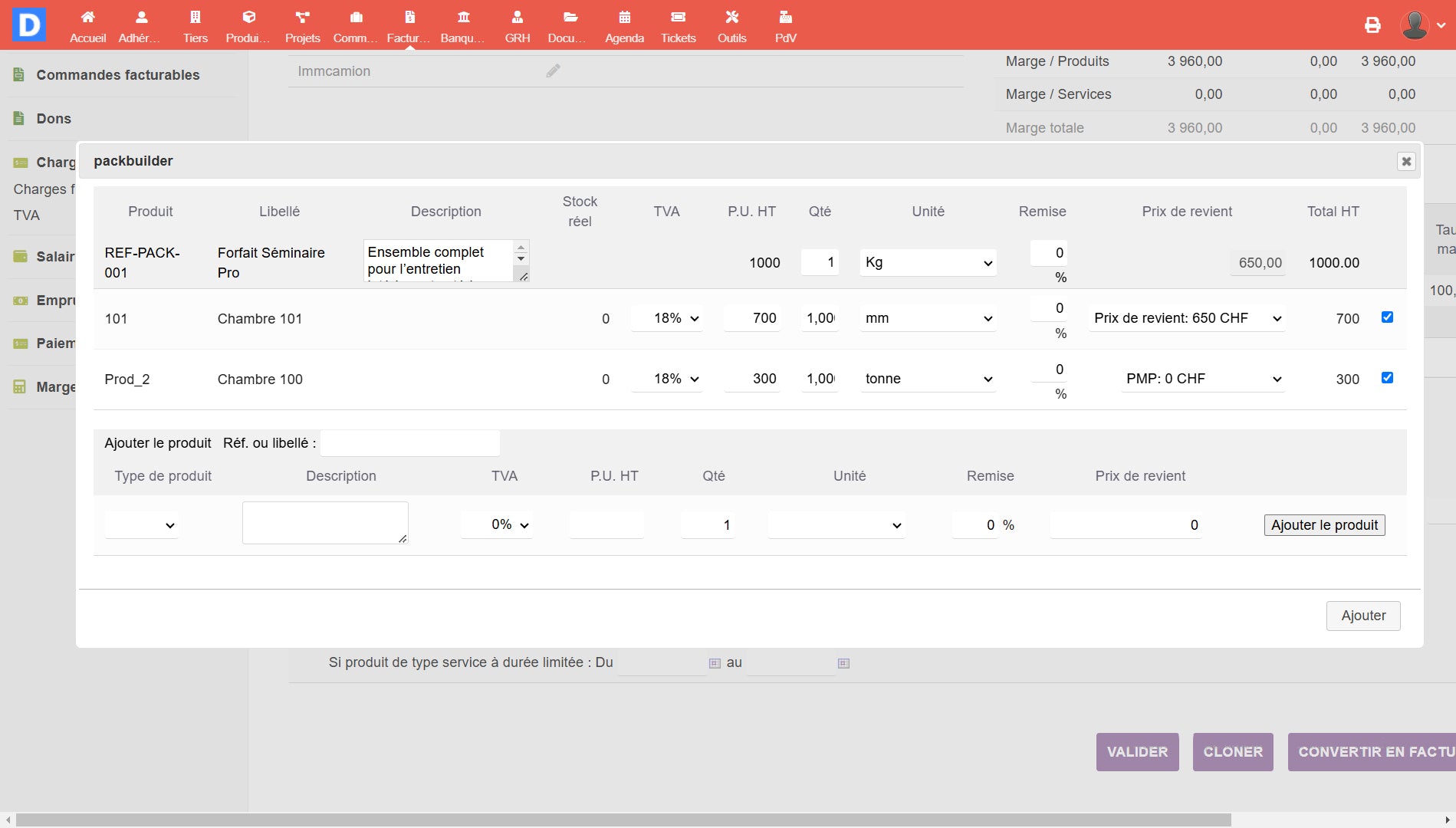PackBuilder - Dolibarr MarketPlace