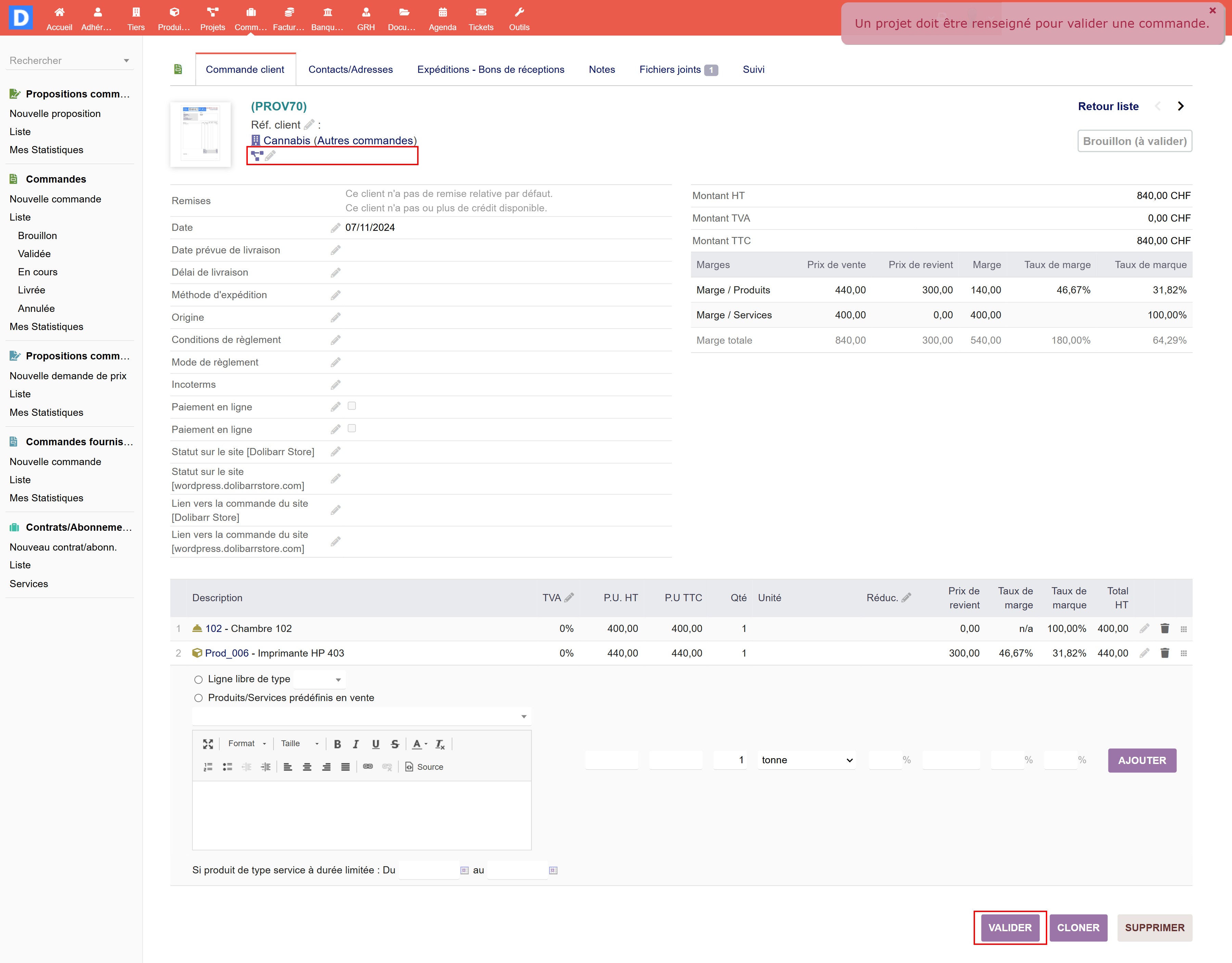 ProPlus Tracker - Dolibarr MarketPlace