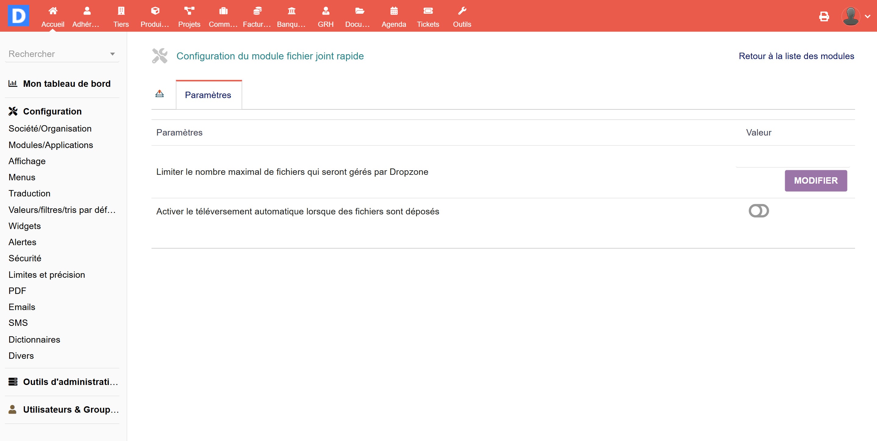 Quick Attach - Dolibarr MarketPlace