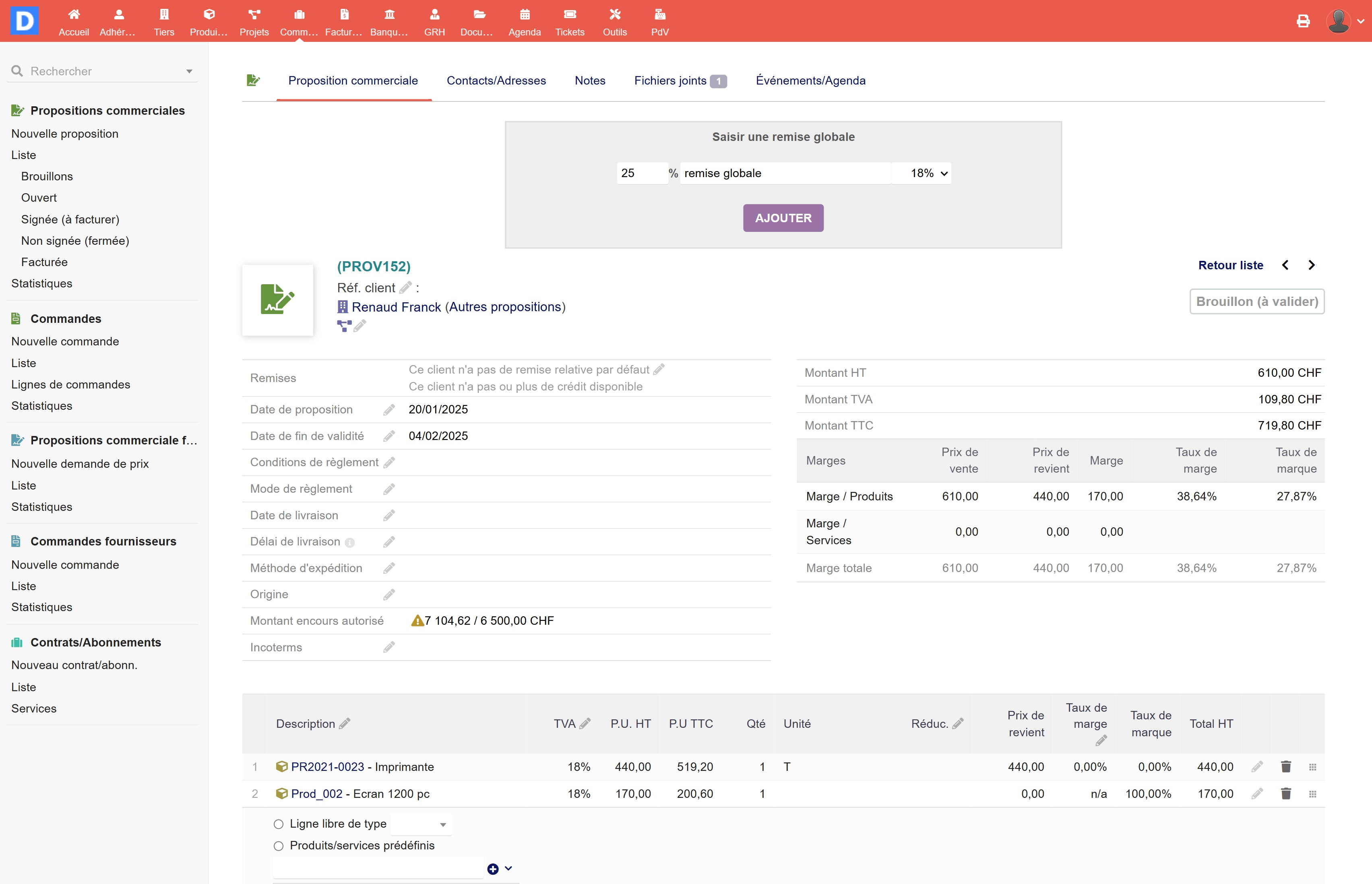 Quick Discount - Dolibarr MarketPlace