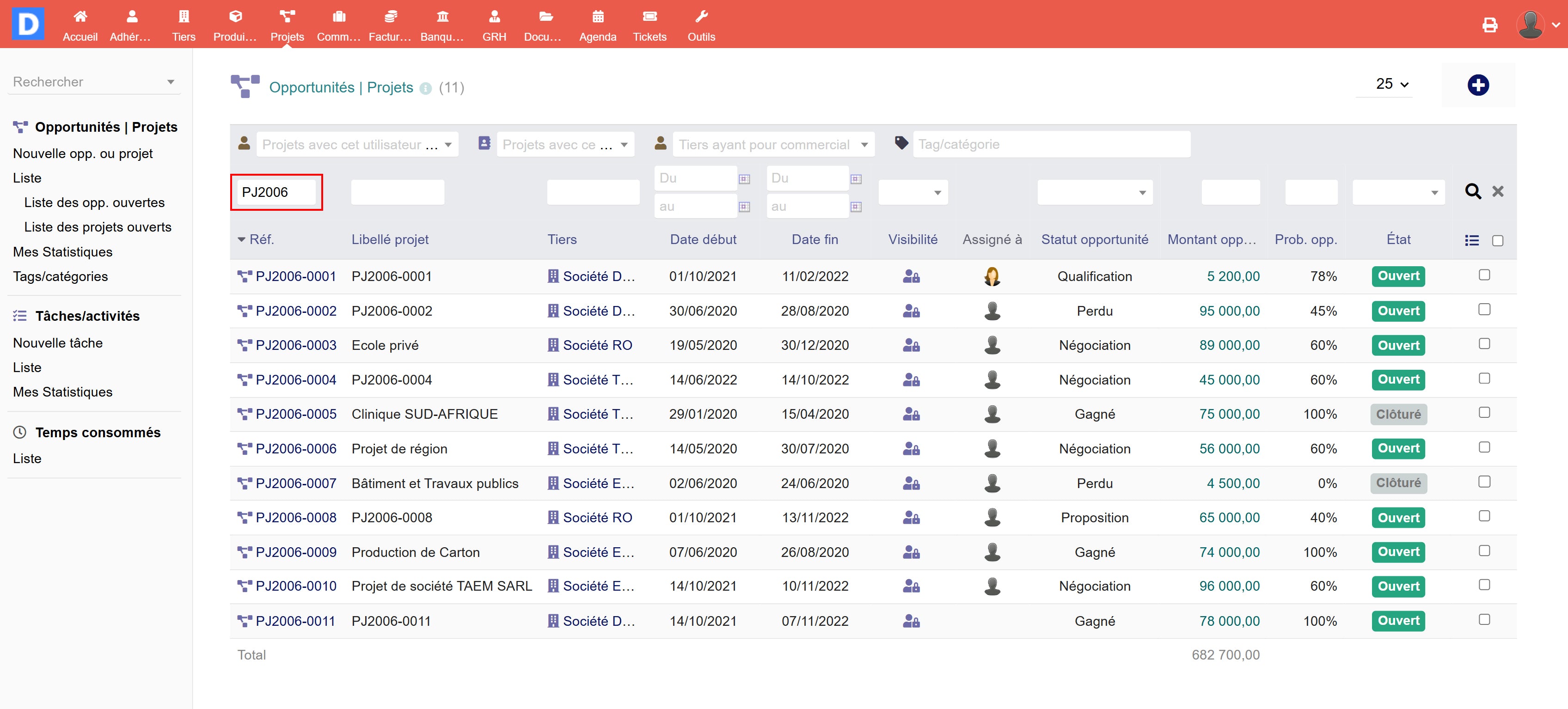 Quick Search - Dolibarr MarketPlace