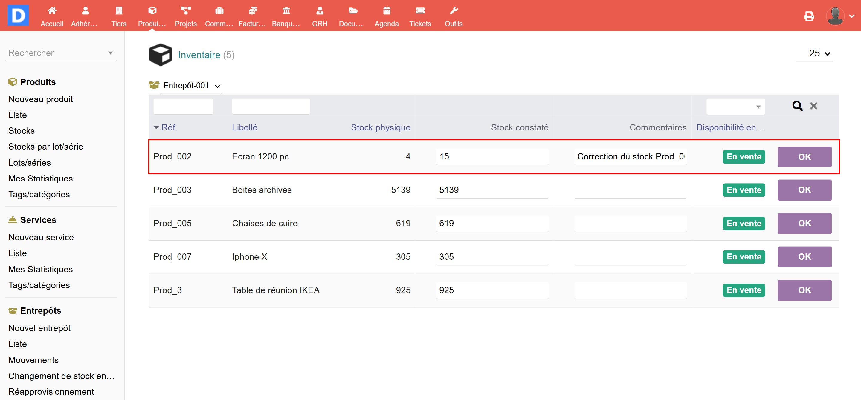 Stock Master - Dolibarr MarketPlace