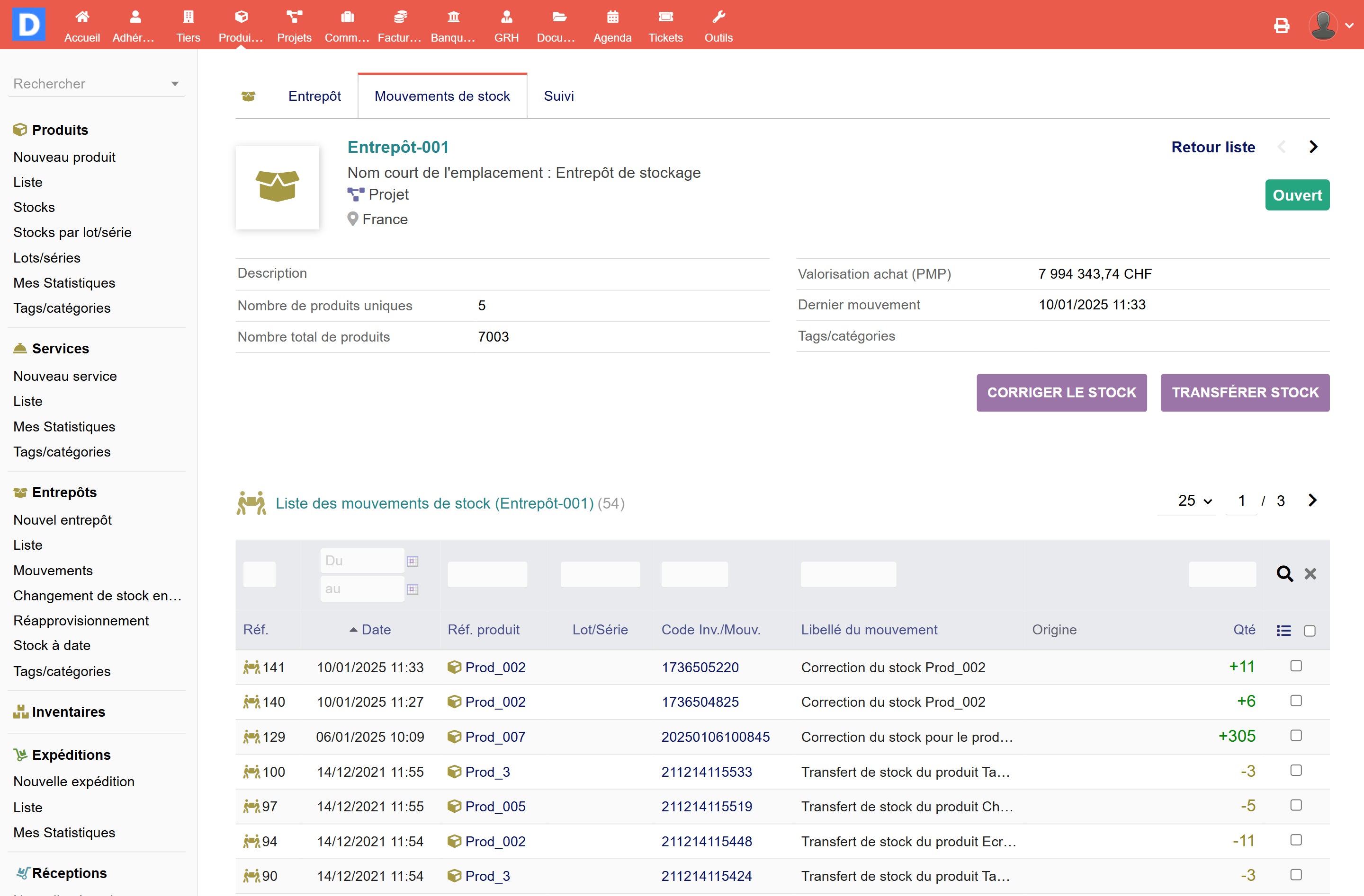 Stock Master - Dolibarr MarketPlace
