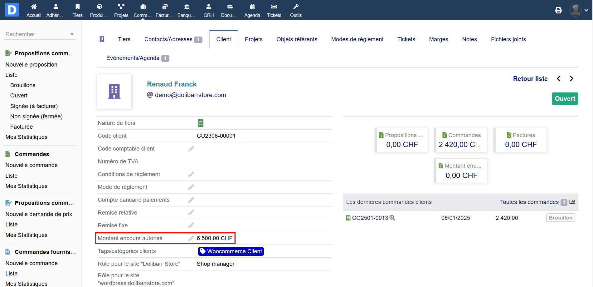 Credit Guard - Dolibarr MarketPlace