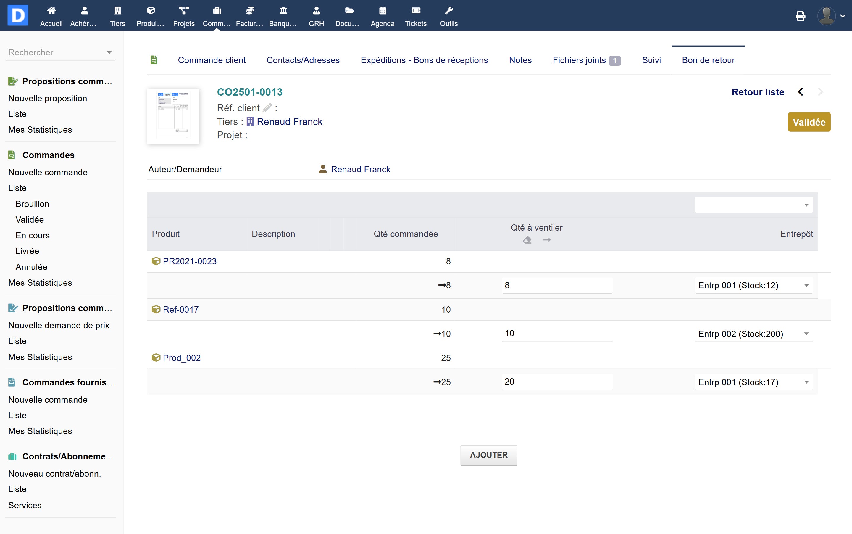 Easy Returns - Dolibarr MarketPlace