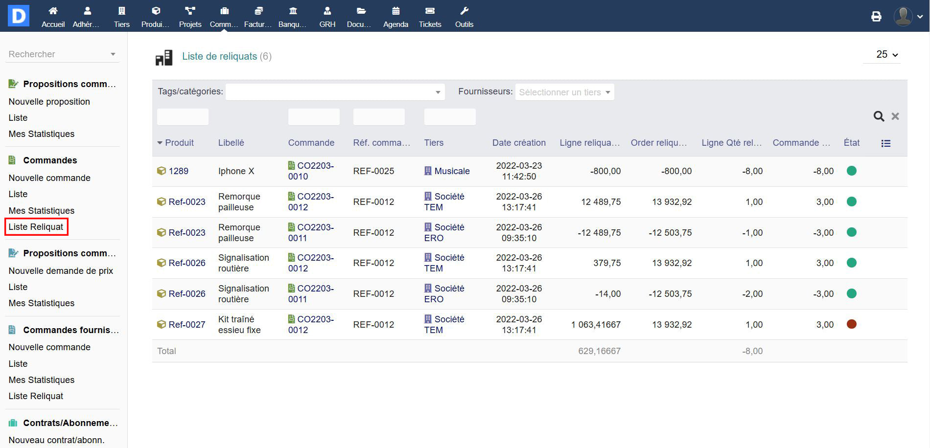 Order Tracker - Dolibarr MarketPlace