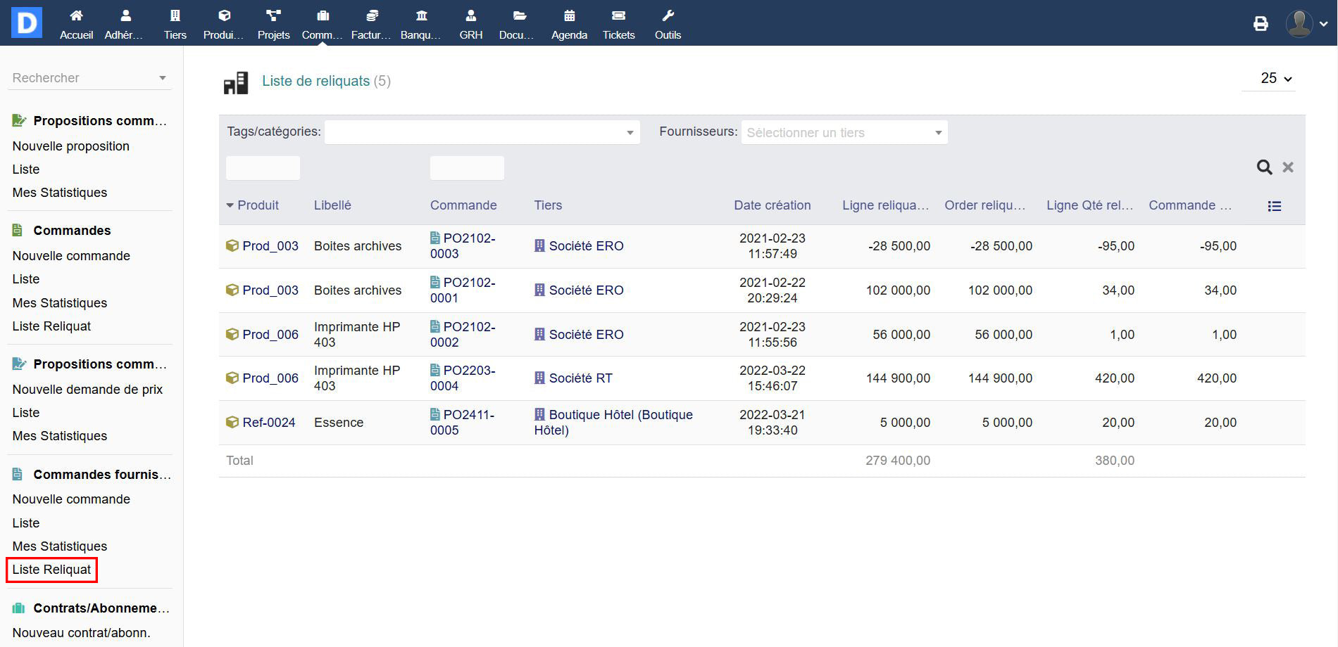 Order Tracker - Dolibarr MarketPlace
