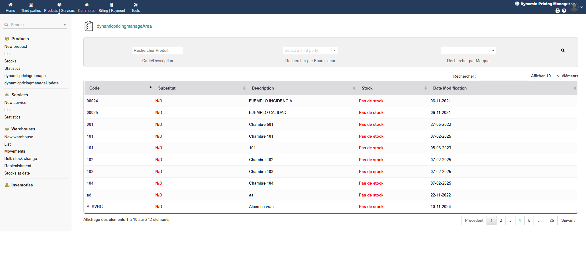 Dynamic Pricing Manager