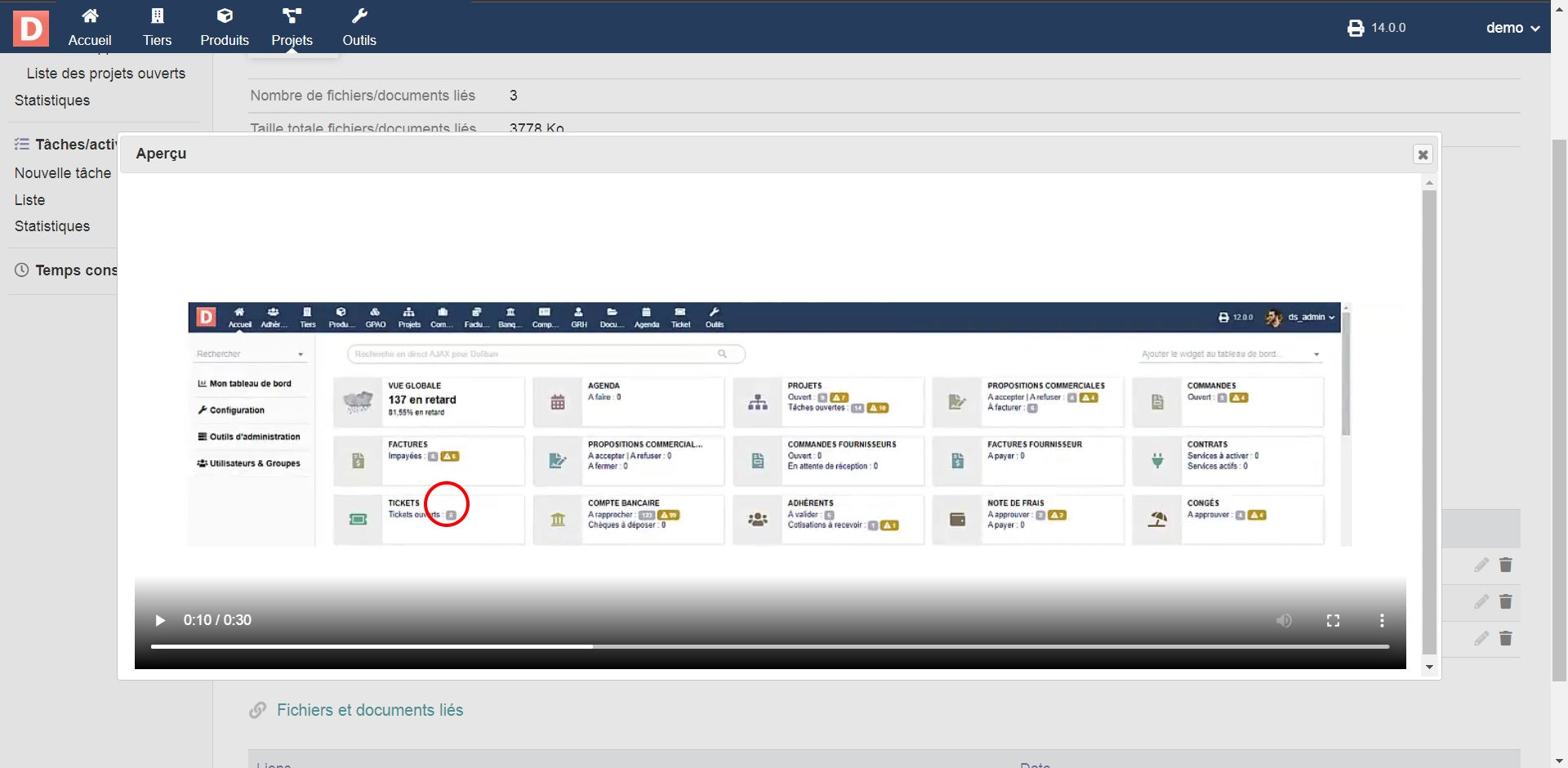Preview Video Dolibarr - Doli MarketPlace