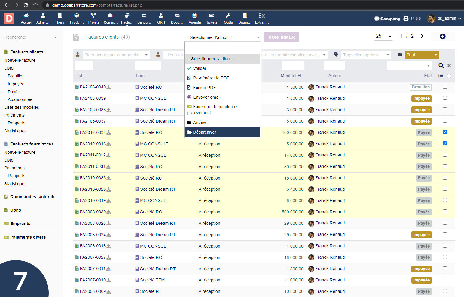 Dolibarr Archiving - Doli MarketPlace