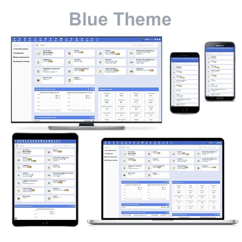 BlueTheme - New Dolibarr Theme - Doli Marketplace