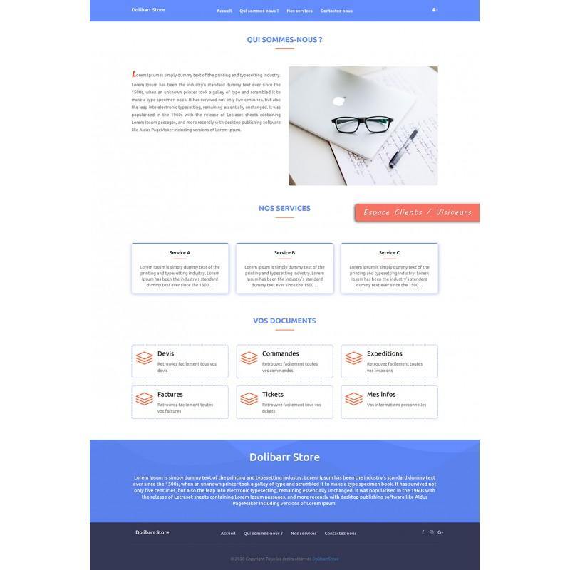 Dolibarr Extranet - Website and Client Extranet - Doli Marketplace