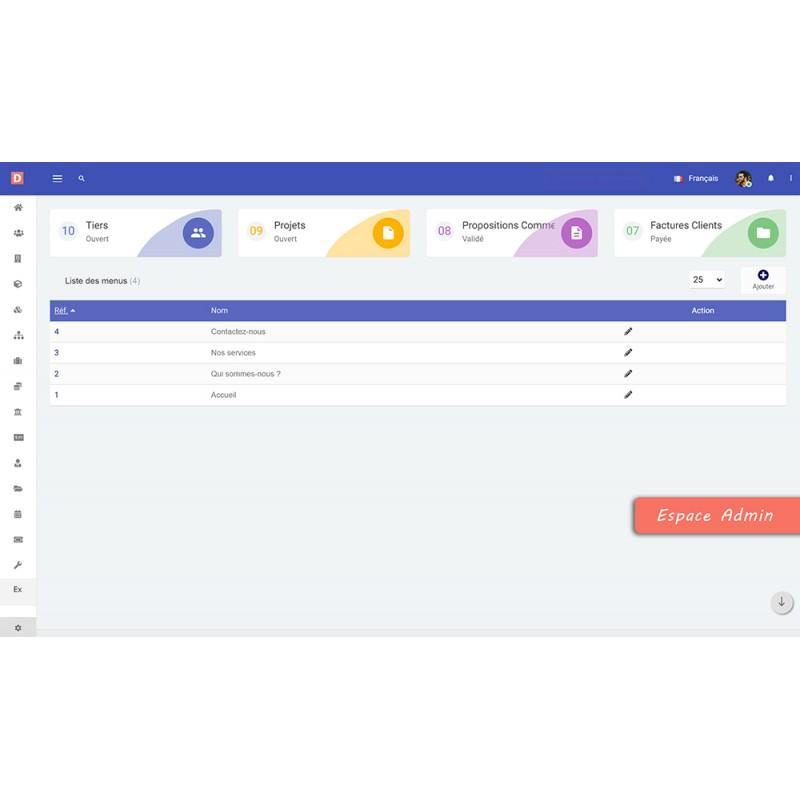 Dolibarr Extranet - Website and Client Extranet - Doli Marketplace