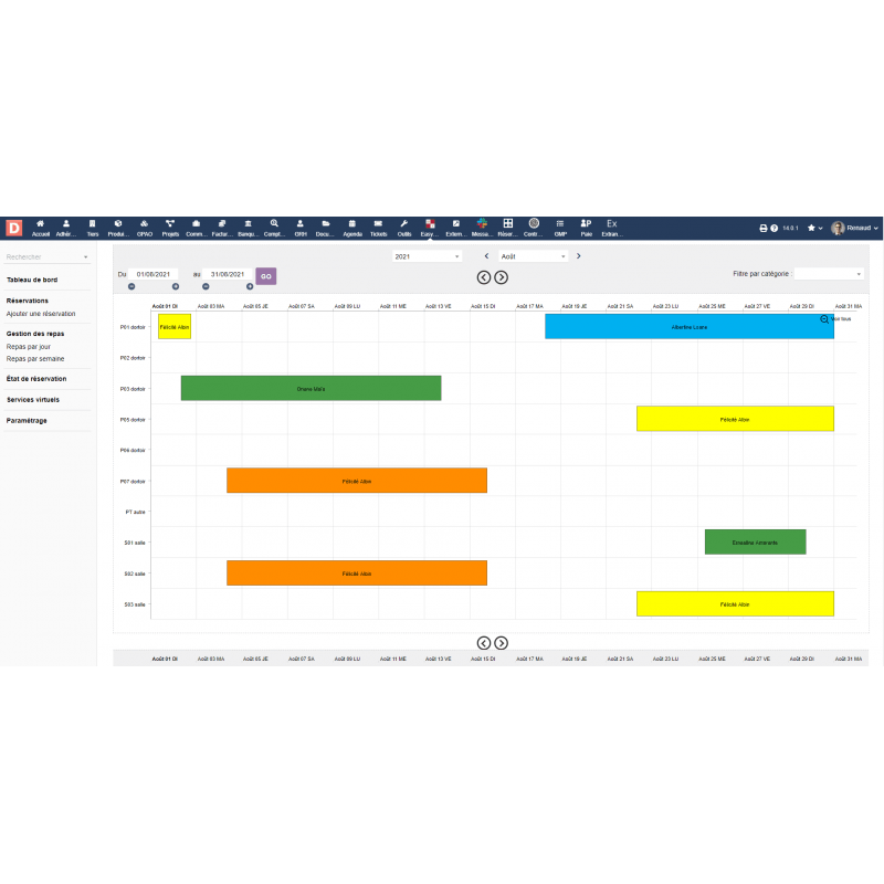 EasyReservation - Management of reservations - Dolibarr - Doli Marketplace