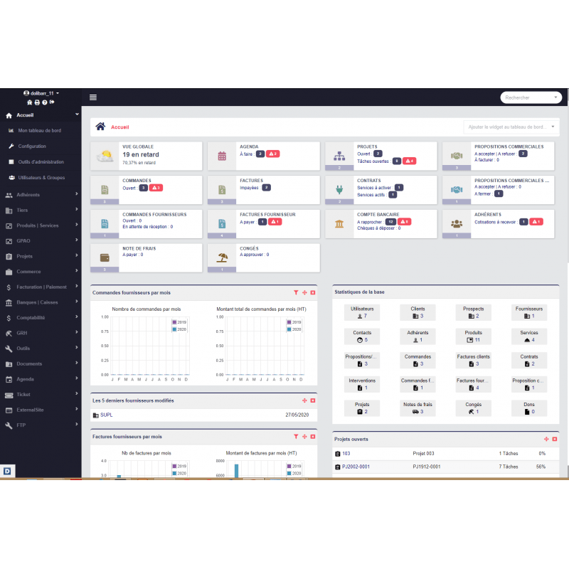 ModernTheme  - Dolibarr Theme - Doli Marketplace