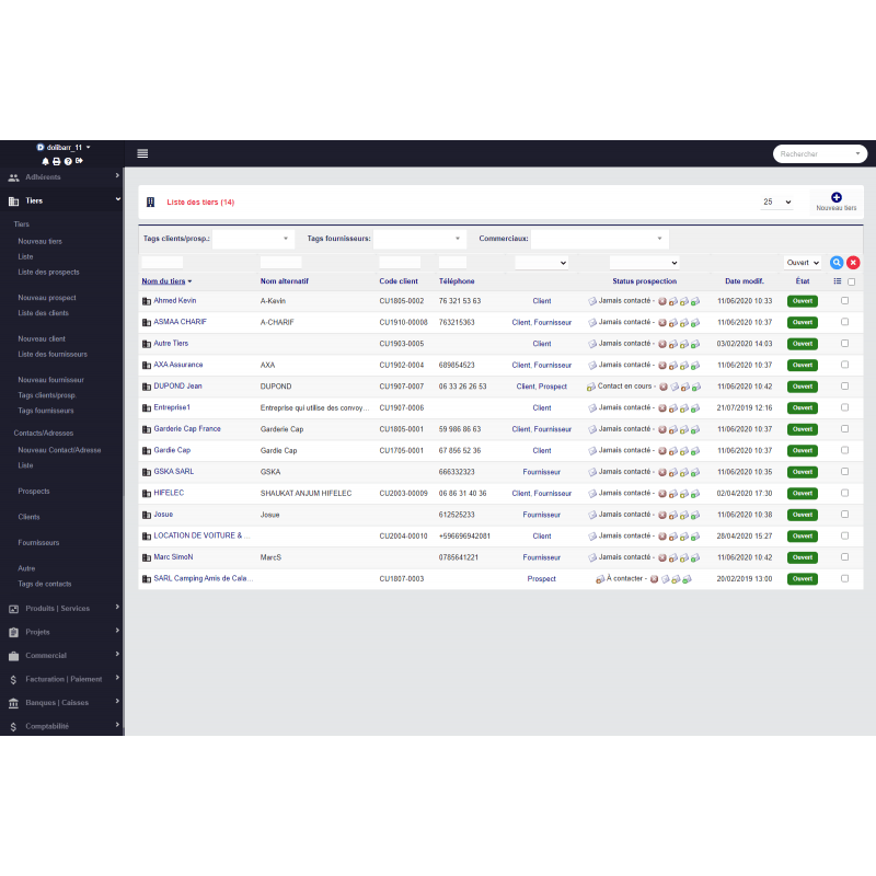ModernTheme  - Dolibarr Theme - Doli Marketplace
