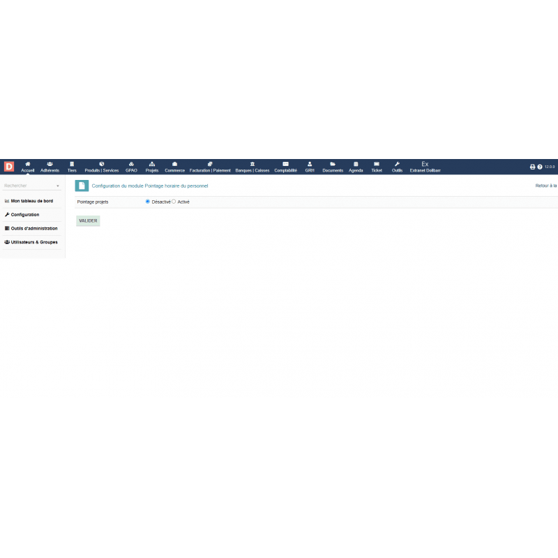 Staff TimeSheet - Dolibarr - Doli Marketplace